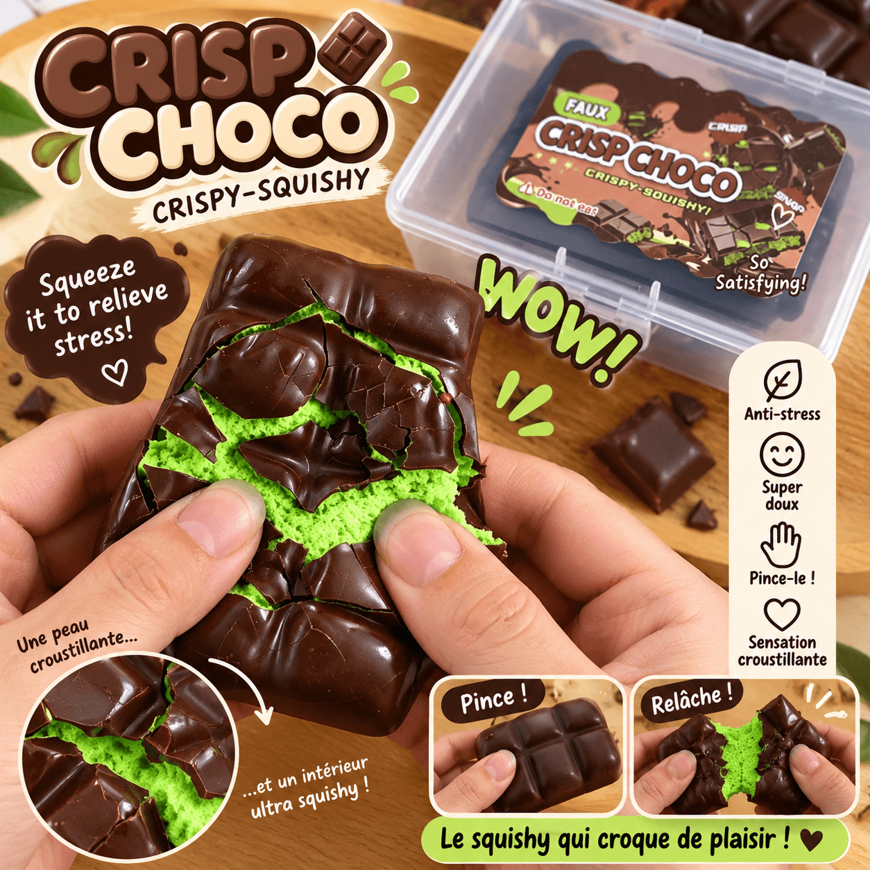 Squishy Chocolat Craquant