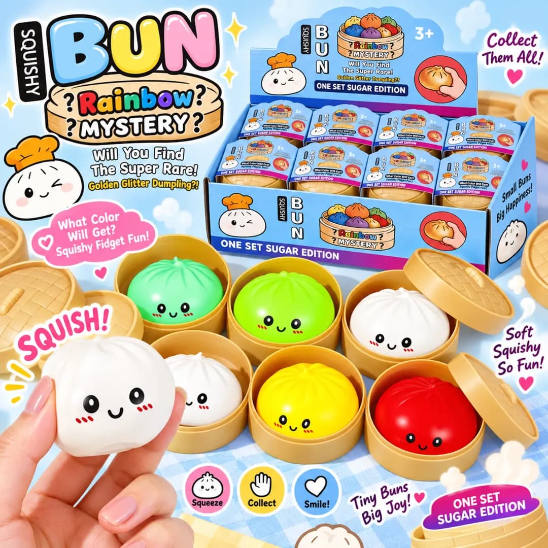 Bun Squishy Mystère – Petit Bao